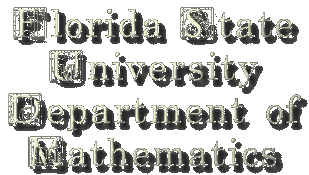 [Florida State University Department of Mathematics]